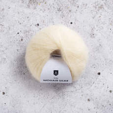 Fin Mohair Silke 25g Transparent Yellow