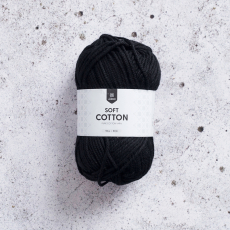 Soft Cotton 50g Black